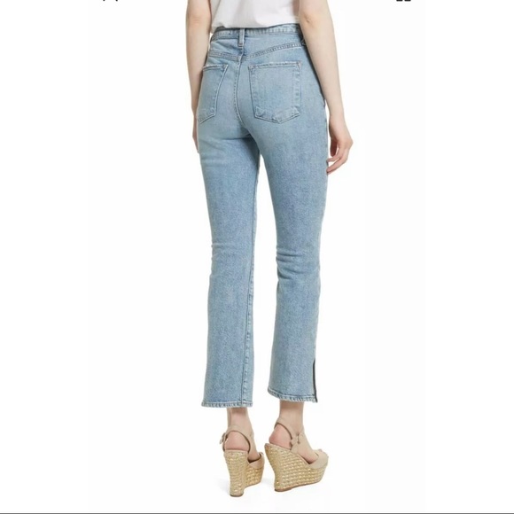 Alice+Olivia AO.LA High Waist Baby Bootcut Jeans - Picture 3 of 7